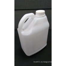 Botella plástica blanca cuadrada de 2.5L